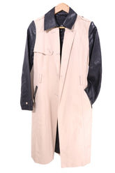 מעיל טרנץ RIVER ISLAND בכאמל-XS-S